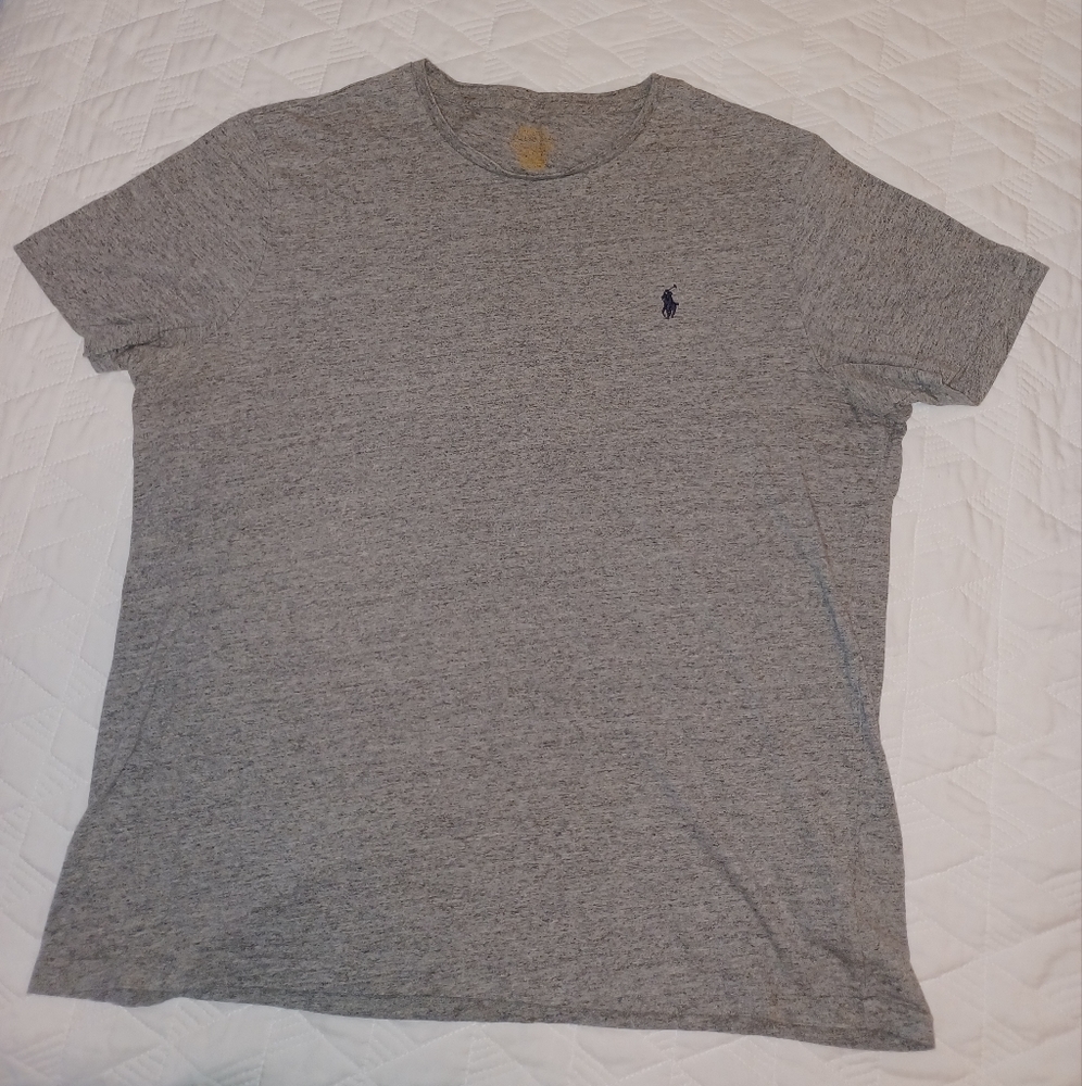 Ralph Lauren heather grey XL tee shirt